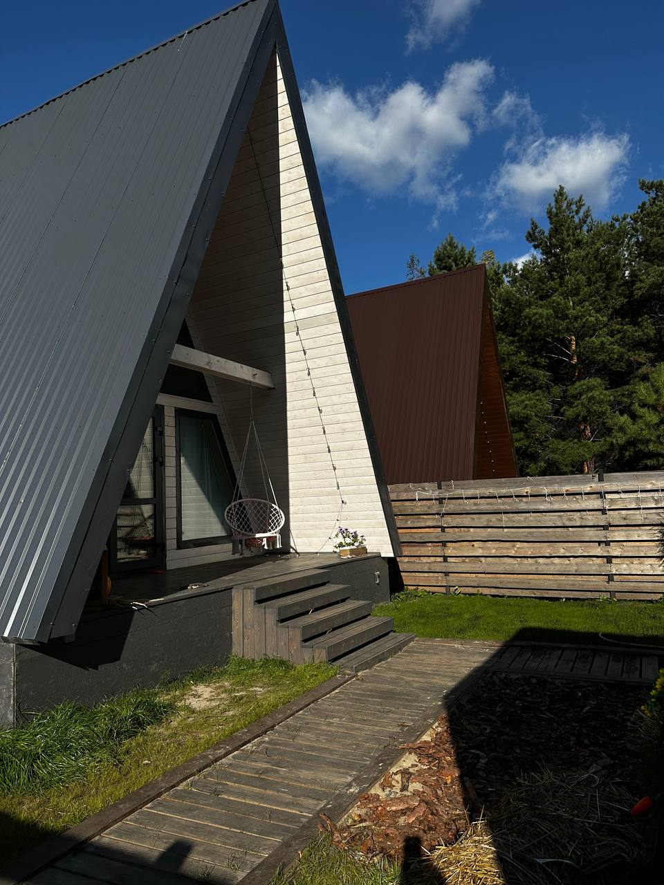 Два A-frame на участке